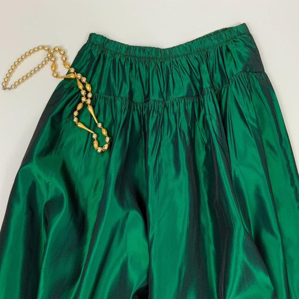Elegant Green Women's Skirt - Picture 14 of 16